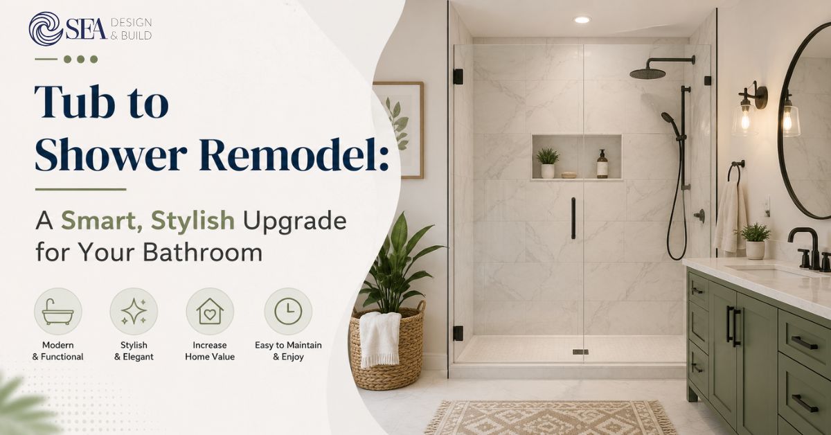 Tub to Shower Remodel